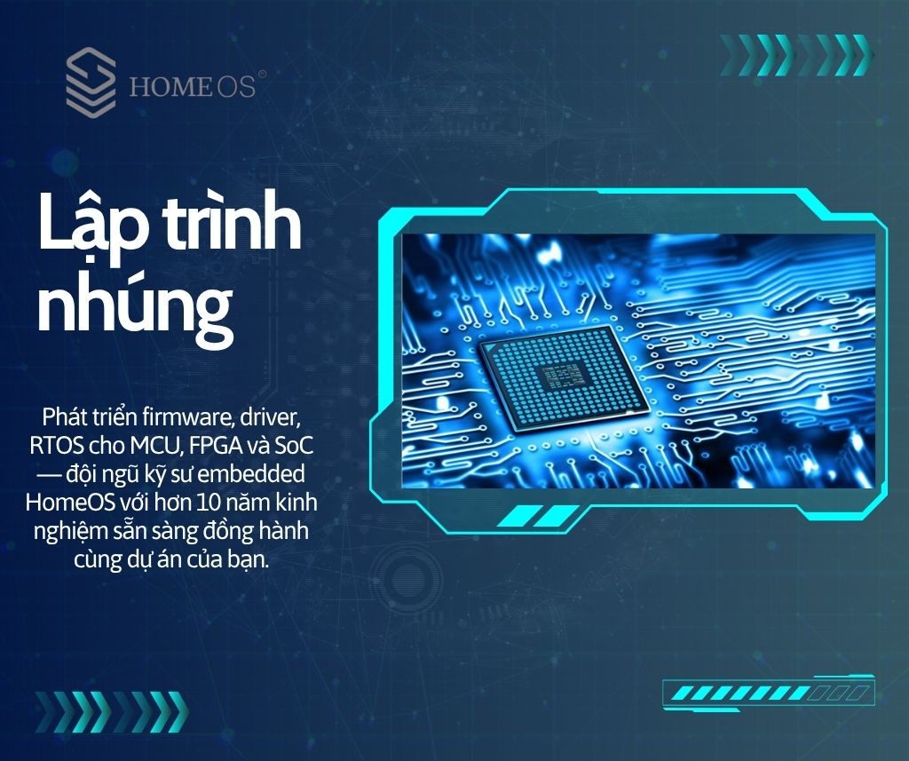 HomeOS — Lập trình nhúng Firmware & Embedded