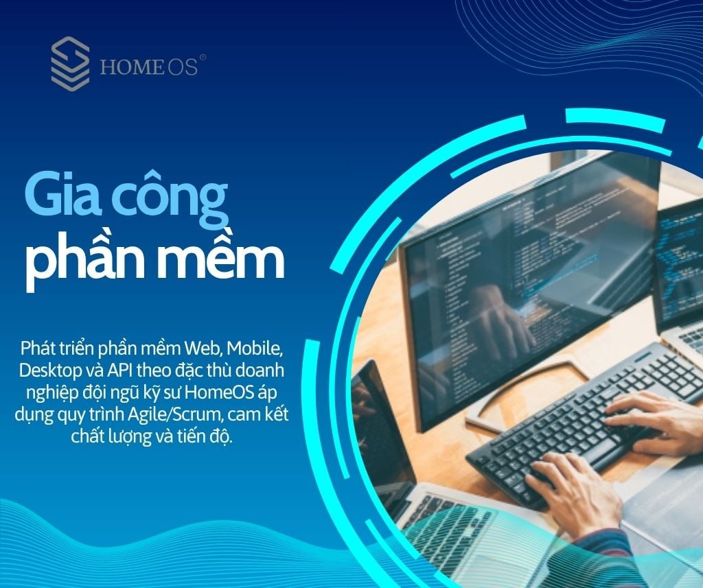 HomeOS — Gia công phần mềm theo yêu cầu